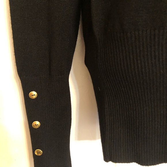 Brand New with tag Joseph A Petite Small Black Ribbed Turtle Neck New With Tags. - Picture 5 of 6